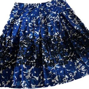 Liz Claiborne high waisted pleated midi skirt
